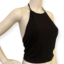 Load image into Gallery viewer, Black Halter Neck Top