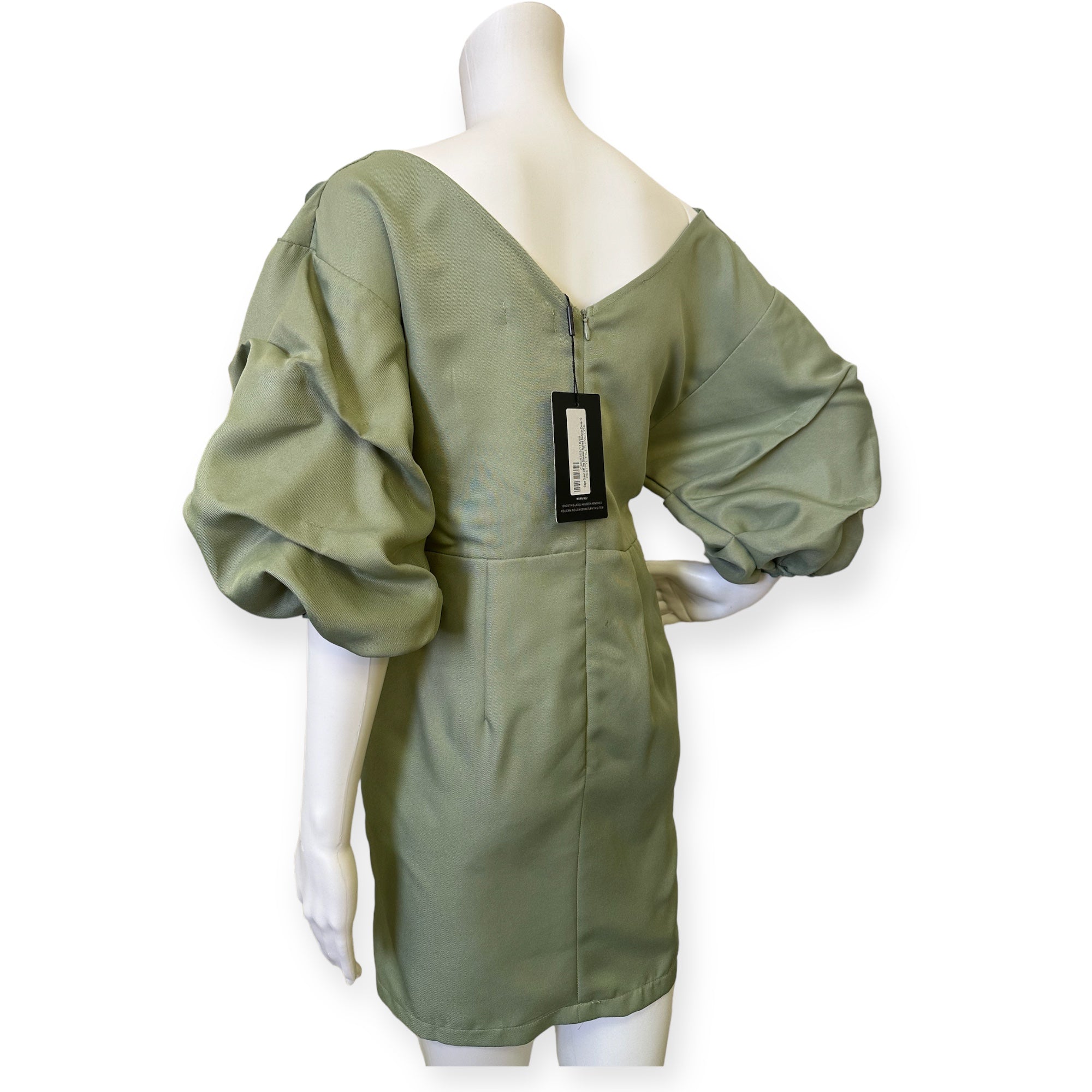 Sage Green Off The Shoulder Ruched Bodycon Dress Dop3 Fashion LLC Sage Green Off The Shoulder Ruched Bodycon Dress Dop3 Fashion LLC