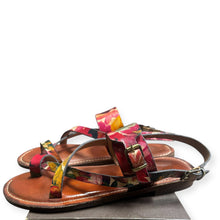 Load image into Gallery viewer, Patricia Nash Fidella Floral Leather Sandals