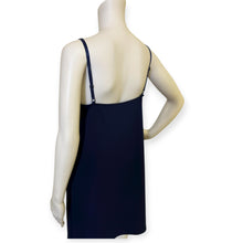Load image into Gallery viewer, Mini Sheath Navy Blue Sleeveless Dress
