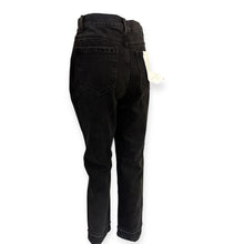 Load image into Gallery viewer, Le' AL.X Denim Built-In Western Belt High Rise Straight Leg Pocket Jeans