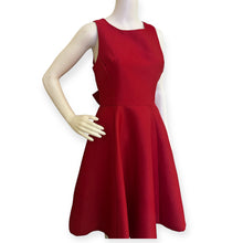 Load image into Gallery viewer, Ovella Red Sleeveless Fit-and-Flare Dress