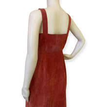 Load image into Gallery viewer, Nasty Gal Rust Button-Down Corduroy Dress