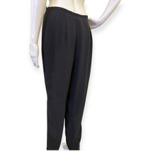 Load image into Gallery viewer, Elegant Silk Black Women&#39;s Pants