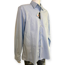 Load image into Gallery viewer, Claiborne Promise Blue Wrinkle Free Slim Fit Shirt