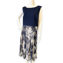 Load image into Gallery viewer, Vfemage Leaf Print Dress