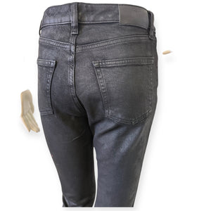 Ralph Lauren Seam coated high-rise Skinny Jeans