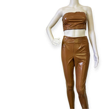 Load image into Gallery viewer, Mocha Latex Two Piece Set