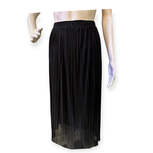 Pleated Midi Skirt