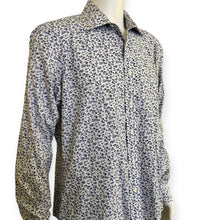 Load image into Gallery viewer, Jos. A. Bank Floral Comfort Stretch Traditional Fit Long Sleeve Shirt