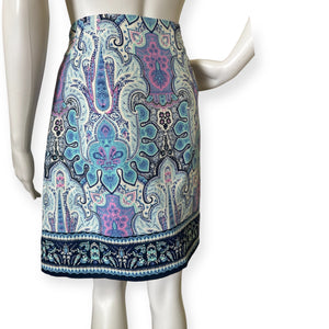 Paisley Mykonos Colorful Print Skirt