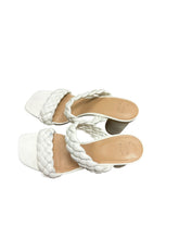 Load image into Gallery viewer, New Day Women's White Braided Slide Sandals