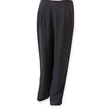 Load image into Gallery viewer, Elegant Silk Black Women&#39;s Pants