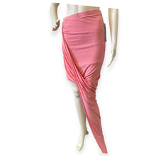 Load image into Gallery viewer, Elegant Pink Drape Skirt