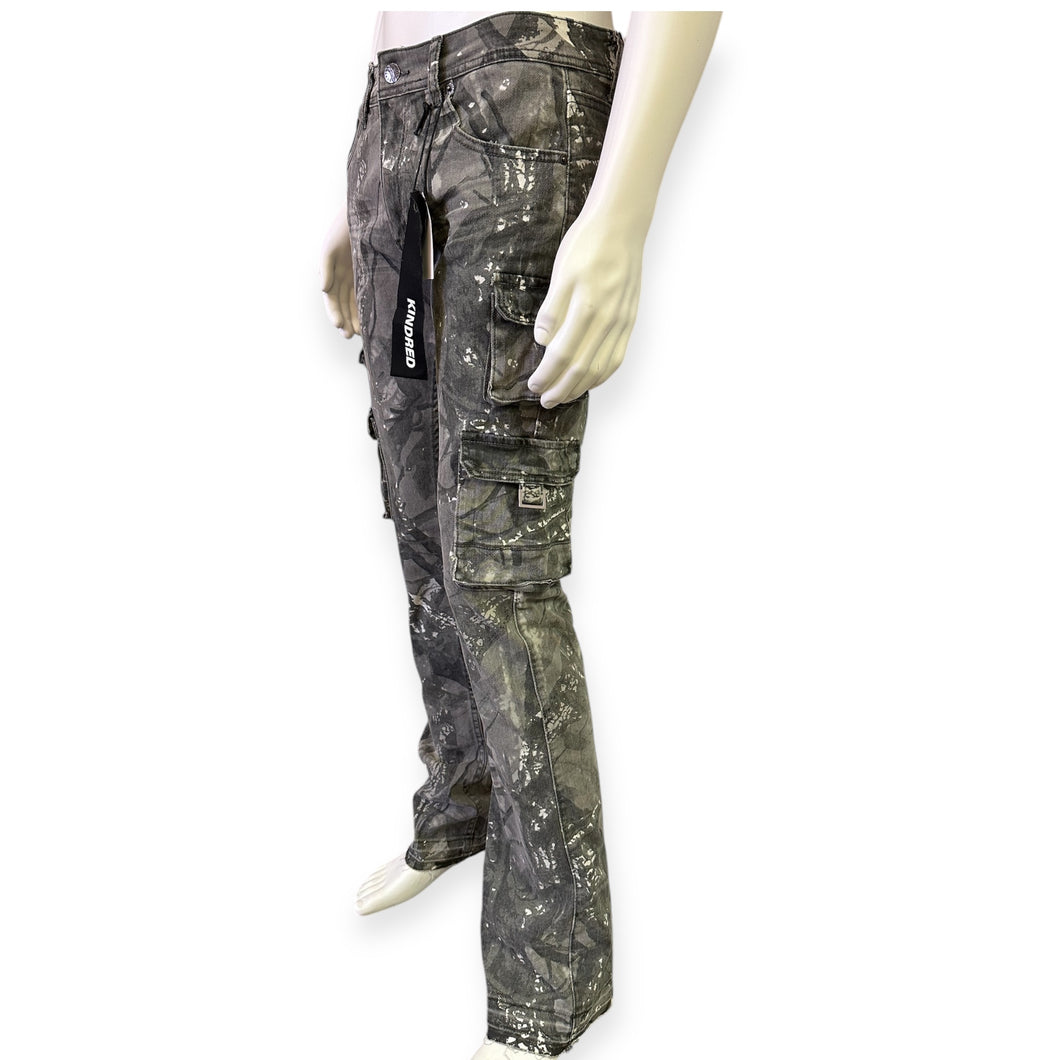 Gray Camo Jeans