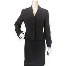 Load image into Gallery viewer, Tahari Elegant Black Skirt Suit