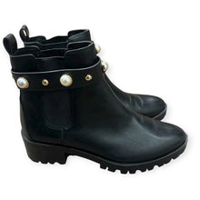 Load image into Gallery viewer, Karl Lagerfeld Paris Women&#39;s Fashion Boot with Pearl Accents