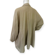 Load image into Gallery viewer, Women's Tan Linen Causal Blazer