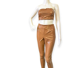 Load image into Gallery viewer, Mocha Latex Two Piece Set