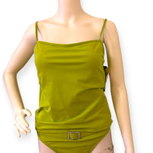 Load image into Gallery viewer, La Blanca Neon Green Spaghetti Strap Swim Top and Bottom
