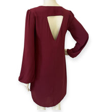 Load image into Gallery viewer, Elegant Burgundy Abbeline Women&#39;s Tunic Dress
