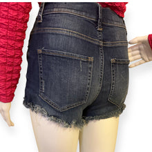 Load image into Gallery viewer, Express Distressed Denim Shorts