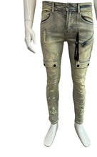 Load image into Gallery viewer, Kindred Skinny Pocket Distressed Straight Fit Jeans