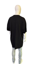Load image into Gallery viewer, Men's Wali Black Crew Neck Short Sleeve Shirt