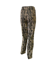 Load image into Gallery viewer, I.Am.Gia Snake Print Pants in Taupe &amp; Black
