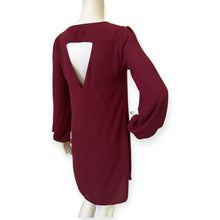 Load image into Gallery viewer, Elegant Burgundy Abbeline Women&#39;s Tunic Dress