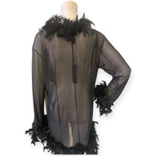 Load image into Gallery viewer, Light As A Feather Mesh Robe