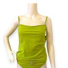 Load image into Gallery viewer, La Blanca Neon Green Spaghetti Strap Swim Top and Bottom