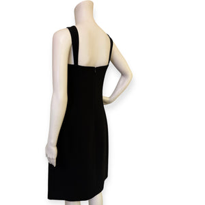 Classic Elegant Black Sleeveless Dress
