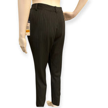 Load image into Gallery viewer, Women&#39;s Chaps Charcoal/Grey Pinstripe Pants