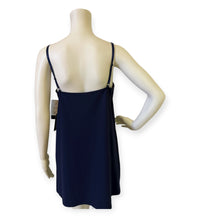 Load image into Gallery viewer, Mini Sheath Navy Blue Sleeveless Dress