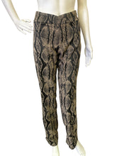 Load image into Gallery viewer, I.Am.Gia Snake Print Pants in Taupe &amp; Black