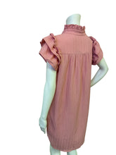 Load image into Gallery viewer, Soly Hux Ruffled V-Neck Short Sleeve Dress Top - Dusty Rose