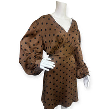 Load image into Gallery viewer, Vero Moda Messi long sleeve polka dot dress