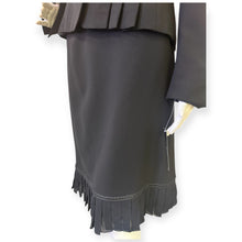 Load image into Gallery viewer, Tahari Elegant Black Skirt Suit