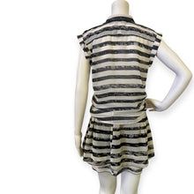 Load image into Gallery viewer, Stripped Bubble Skirt
