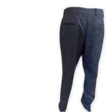 Load image into Gallery viewer, Men&#39;s Navy Dress Pants Modern Fit Wool Blend Suit Pants