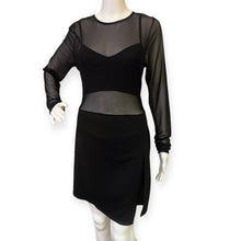 Load image into Gallery viewer, Blurred Lines Mesh Romper