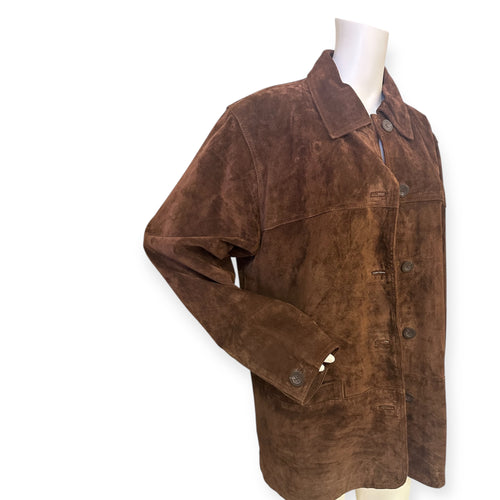 St. John's Bay Leather Suede Jacket