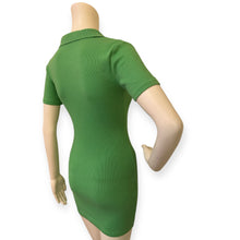 Load image into Gallery viewer, Zara Green Polo Dress