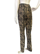 Load image into Gallery viewer, I.Am.Gia Snake Print Pants in Taupe &amp; Black