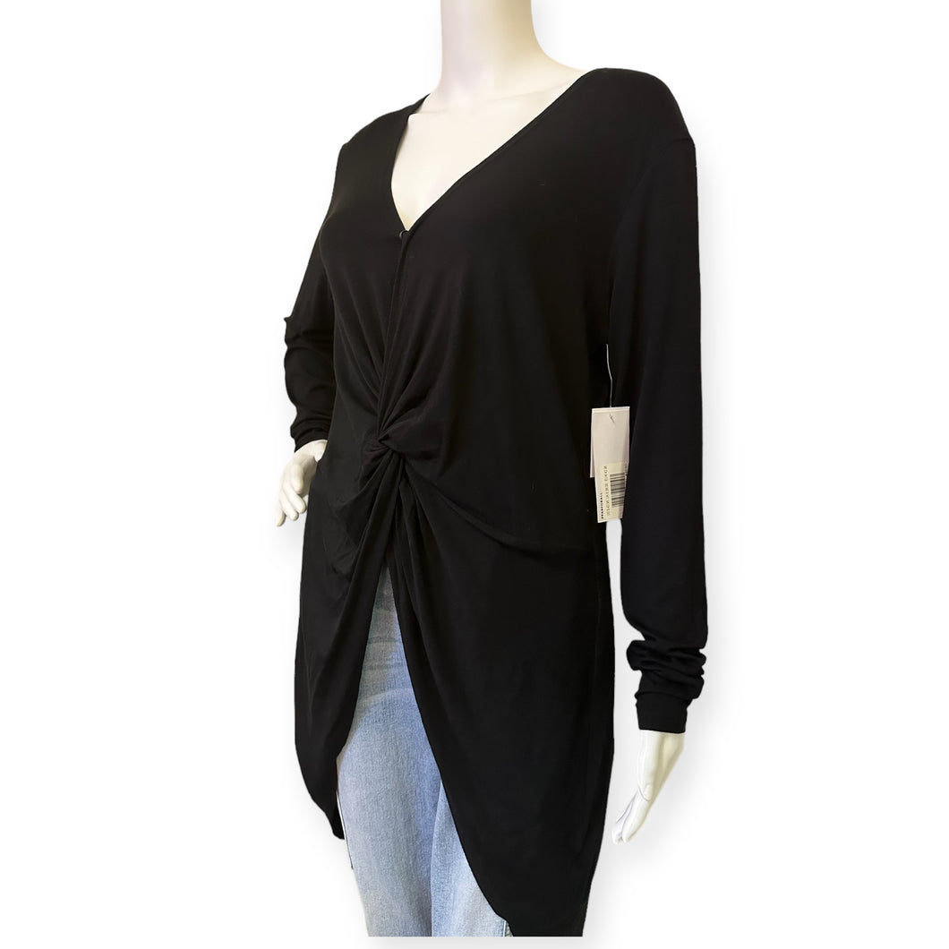 Wrap Front Tunic Top