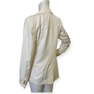 Ivory Loft Double Breast Blazer