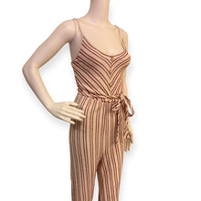 Load image into Gallery viewer, Caution To The Wind Striped Wide leg Jumpsuit