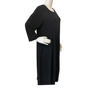 Shift Knit Pocket Maxi Dress