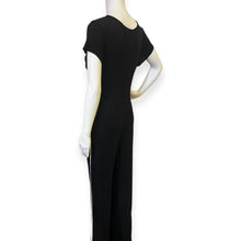 Load image into Gallery viewer, Flared Jumpsuit with White Stripe